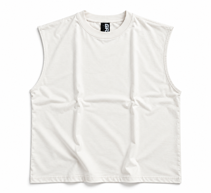 GRID CORE CUTOFF 220 GSM/6.5 OZ TEE