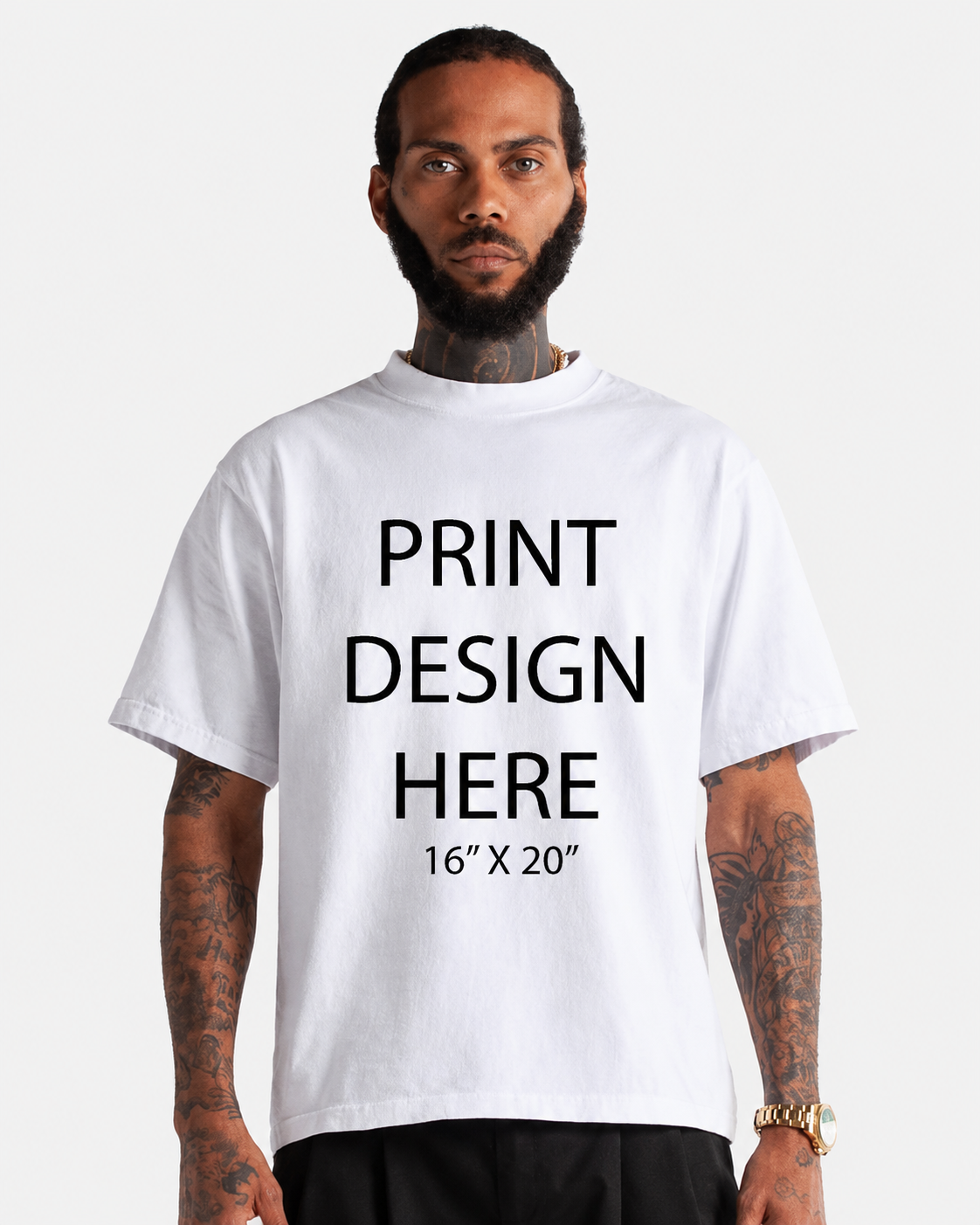 SHAKA WEAR MAX HEAVYWEIGHT CROPPED TEE (CUSTOMIZE)